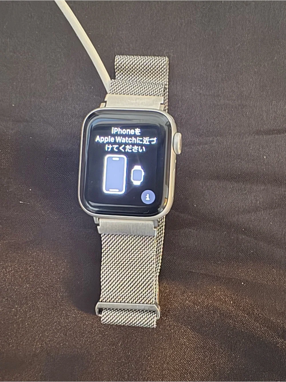 Apple SE 40mm Silver Smartwatch with multiple bands